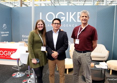 Daniela Chiriboga, Fernando Pacheco and Santiago Chiriboga of Logike Cargo Agency