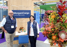 Martin Brown and Gianna Restivo of MorganCargo