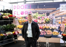 Bohdan Tustanivskyi of ProfiFlora, a Polish supplier of flowers to supermarkets