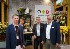 The Royal van Zanten team: Tjomme Gerbranda, Edo Kolmer, Kees Gram and Joost Kos who just started as Director of the company in the past month