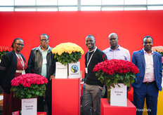 The Pearl Flowers team all the way from Uganda