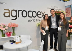 Valeria Valdivieso, Martin Altamirano and Gabriela Platonoff from Agrocoex S.A.