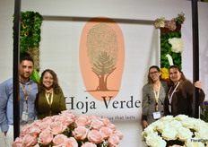 Anibal Chavez, Sandra Santamaria, Cecilia Vaca and Begona Jimenez from Hoja Verde Cia. Ltda.