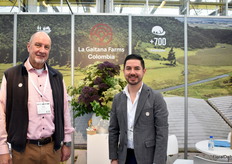 Frans Buzek and Diego Vargas from La Gaitana Farms