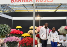 Antony Mwangi and Peninah Muthoni from Baraka Roses