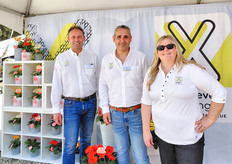 Niels Zoetelief, Hassan Hadid and Kathy McKay of Schoneveld Breeding