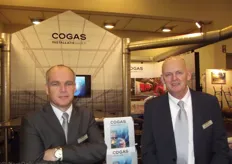 Mr Schipper and Mr Pausma of Cogas Installatiegroep from The Netherlands