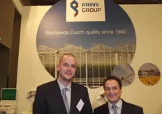 Karsten Kruse and Ronald Barten of Prins Group