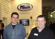 Ruud and Jan van Aperen of MJ Tech with fog systems