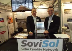 Stefan von der Rente and Robert Buschman of SoviSol of Germany