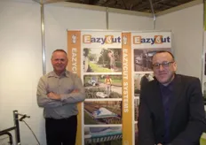 Funny guys of EazyCut: Chris van Dijk and Hans Juursema
