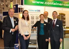 The team from Container Centralen with their newest CC Euro Trolley