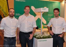 Phenospex got a lot of interest for their PlantEye-system. The NL based company was represented by researchers Grégoire Hummel, Karsten Ferfers and Vladzmir Zhokhavets. For more info: http://www.hortidaily.com/article/482/Phenospex-PlantEye-gives-climate-computer-green-fingers