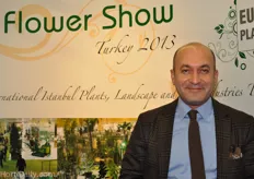 Mr. Hakan Yuksel, General Manager of CYF Trade Fairs representing Flower Show Turkey.