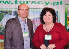 Polish growers: Ryszard and Violetta Turski.