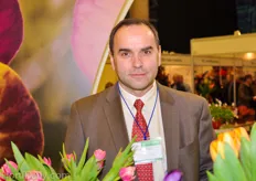 Viktor Tsyupka from Bonus grower supplies, which is also the new Ukrainian distributor of Reimann Emsdetten.
