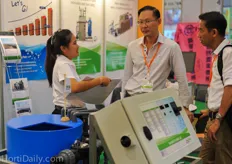 A big plus for the exhibition was the cooperation with the University of Bangkok. Horticultural students supported exhibitors by translating and informing local growers about the new technologies.