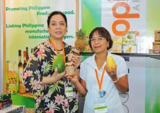 Minky Alba and tarciana Redondo from the Philippines Department of Agriculture.