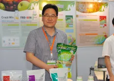 Bock Hwan Kong from Nousbo fertilizers South-Korea