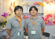 Growers from Sunpride - Royal Base: one of the biggest high quality cut and pot orchid growers in Taiwan. www.sunprideflora.com