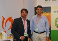 Satilal Patil from Greenvision India in conversation with Udayanarayana Bhat from Koppert India.