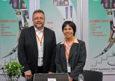 Harald Braungardt from Step Systems together with Dr. Shermarl Wongchaochant from Kasetsart University.