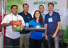 The team from Riococo: CEO Shan Halamba, Edgar Leyton from Leyton greenhouse Supplies Mexico (Mexican distributor and cosultant), Argy Kontogiannis from Riococo and Stephane and Russel from ProCoco.