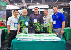 Kongmeng, Ed and Tim from Fiberdust together with Sunshine Growers Craig and Chris.