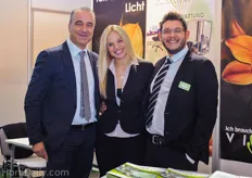 Vincenzo Russo and Elvys Amico from Vifra fogging cooling and greenhouse equipment.