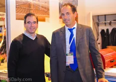 Rob Lando from AgriNomix; The American distributor for Urbinati, together on the picture with Loris Gallo.