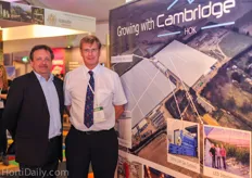 Noel O'Leary and John Holland from Cambridge HOK and HotBox