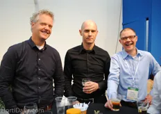 Gerard Heemskerk, Johannes Lachi (Exotimex) and Peter van der Klift (Milestone Fresh).