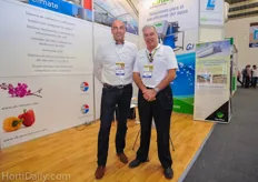 Edward Verbakel together with Wil Lammers from HortiMax/Ridder. They are currently involved in nice projects at the Agropark in Queretaro, more on this later in HortiDaily.