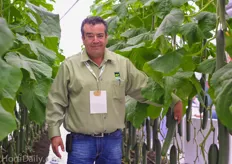 Gonzalo Tovar from Enza Zaden toured us around the Mexican greenhouse crops, a complete impression later on HortiDaily.com
