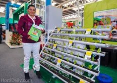 Irrigacion y Technologica Mundial was presenting some popular growing systems.