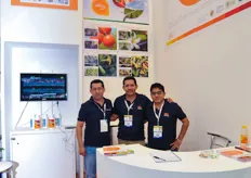 The Stockton group promoting Timorex in Mexico.