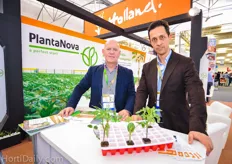 Jaap van der Meij and Pharis Rico from PlantaNova (GrowGroup)