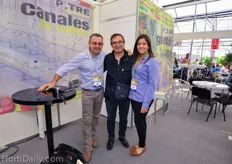 Gabriele Roncaletti and Michele Pavano from P-TRE together with their Mexican contact Mariana Parra Loza. For more info on P-TRE gutter systems: www.ptre.it