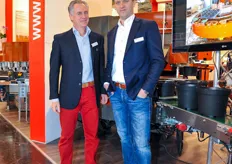 Lorenzo Russo and Maurice van Berkel of Javo. Together with a group of North American growers, Lorenzo toured a selection of Dutch growers last week to showcase fully automated operations.