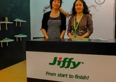 Jin Fengwei and Yang Yang of Jiffy