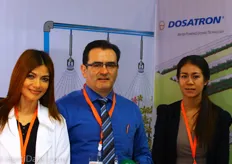 Thierry Claireau (middle) together with Wilaiwan Khwanma and Narissara Boonchan of Dosatron International S.A.S., France