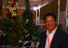 Zhang Li, Director General Manager of KIFA: Kunming International Flora Auction Trading Center.