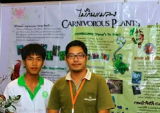 Pattama Tunkpradit (right) of ExoFlora; The Ultimate of Carnivorous Plant
