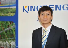 Ray Yang of Chinese greenhouse builder Beijing Kingpeng