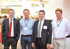 Bas Brinkman together with the guys from Total Energy Group; Dennis van Alphen, Peter Stuyt and Arthur Kroon