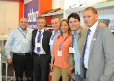 The team from Excalibur Plastics visiting the booth of Forteco/ Van der Knaap.