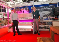 Noel O'Leary and Matthew Simpson from Cambridge HOK and HotBox