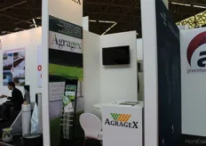 The booth of Agragex, Spanish Exporters Association, which is one of the supporting partners of GreenTech.