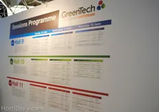 Many sessions were organised during GreenTech