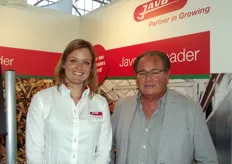 Cindy van Nobelen and Cees Bouwmeester of Javo.